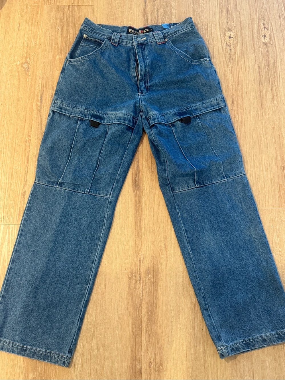 Relic Industries Denim Jeans Size 34 Vintage Y2K Baggy Carpenter Utility